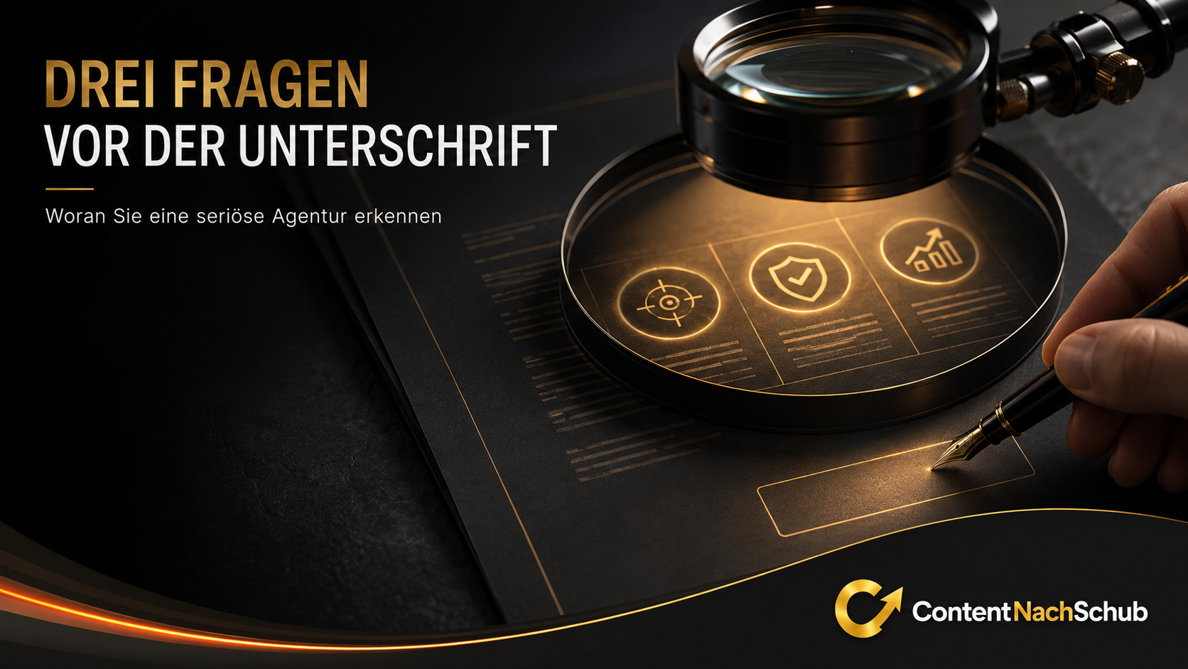 Woran erkenne ich eine seriöse Content-Marketing-Agentur? Woran erkenne ich eine seriöse Content-Marketing-Agentur?