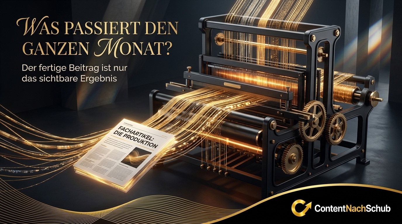 Was macht eine Content-Marketing-Agentur eigentlich den ganzen Monat?