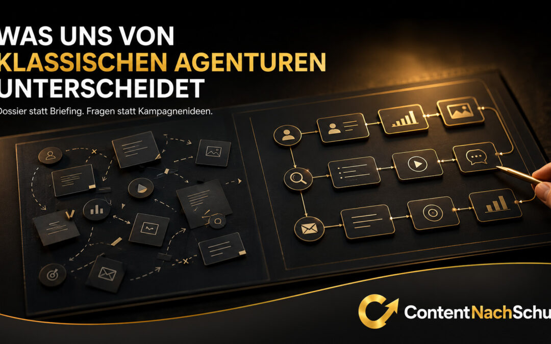 Was unterscheidet ContentNachSchub von einer klassischen Marketingagentur?