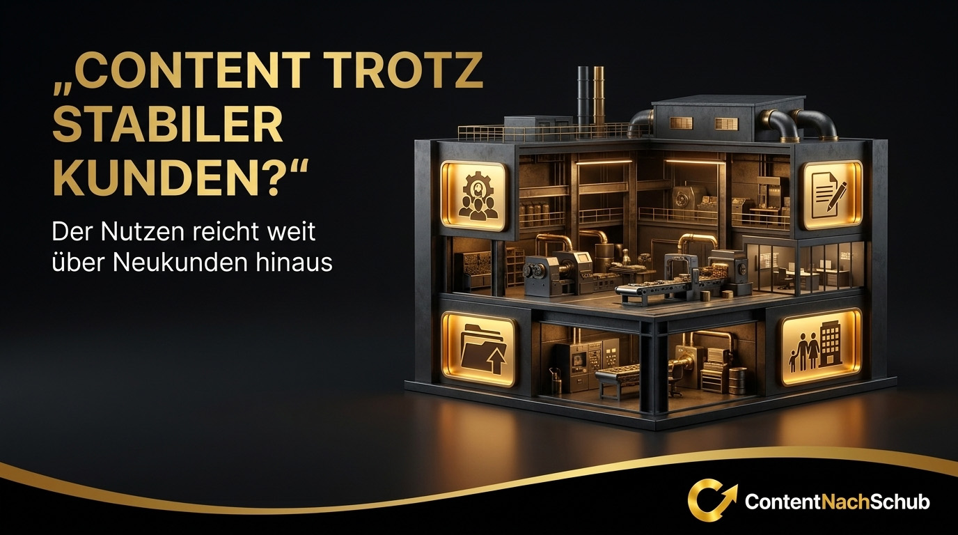 Was bringt Content Marketing einem Zulieferer mit Bestandskunden wirklich?