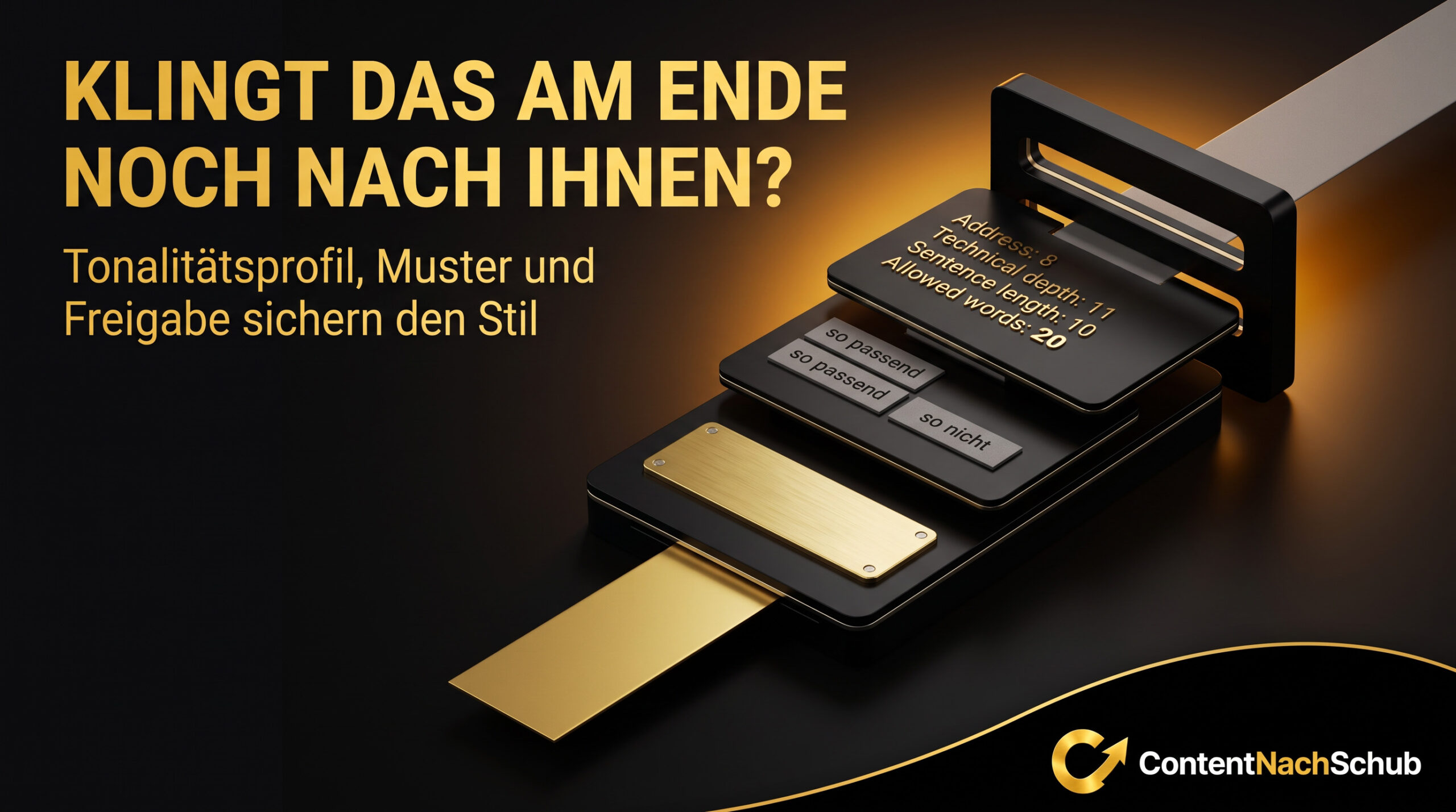 Wie wird sichergestellt, dass der Ton zu meinem Unternehmen passt?