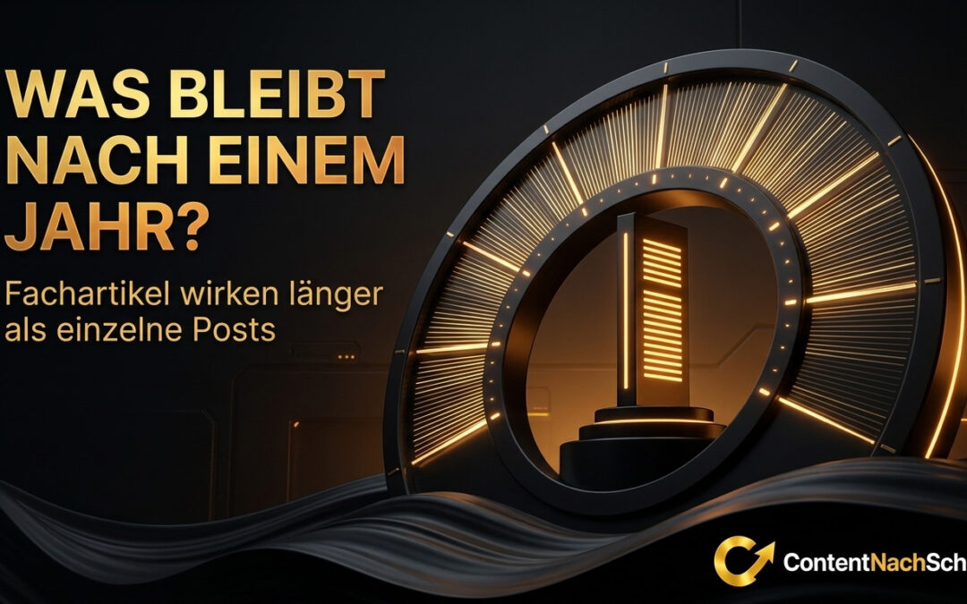 Fachartikel mit Zweitverwertung oder tägliche Posts ohne Blog: Was funktioniert langfristig besser?
