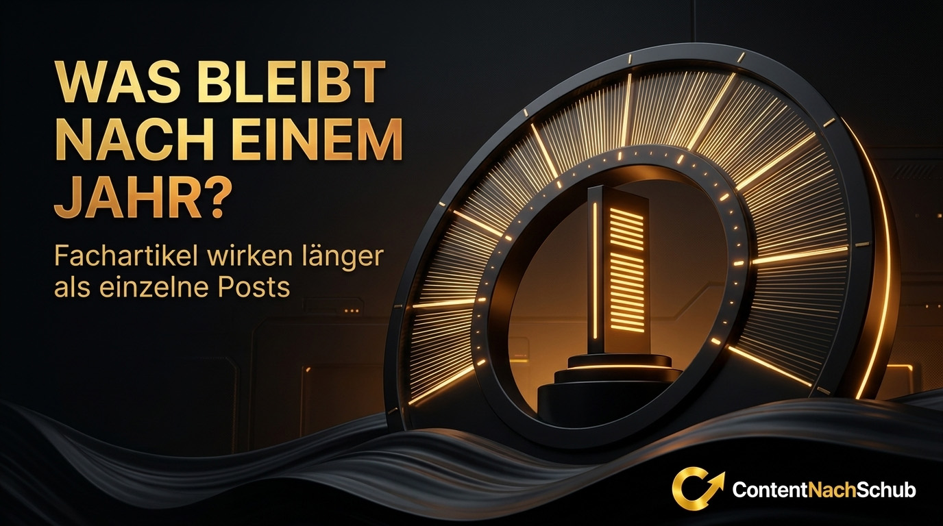Fachartikel mit Zweitverwertung oder tägliche Posts ohne Blog: Was funktioniert langfristig besser?