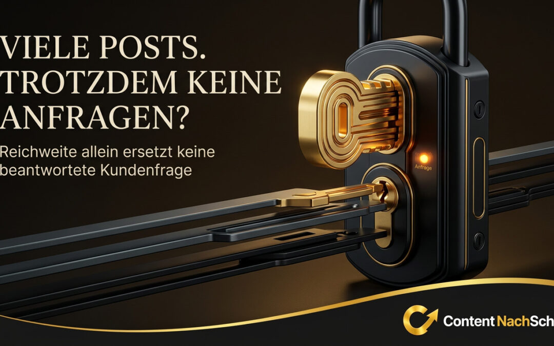 Warum bringt eine hohe Posting-Frequenz auf Social Media allein noch keine neuen Anfragen?