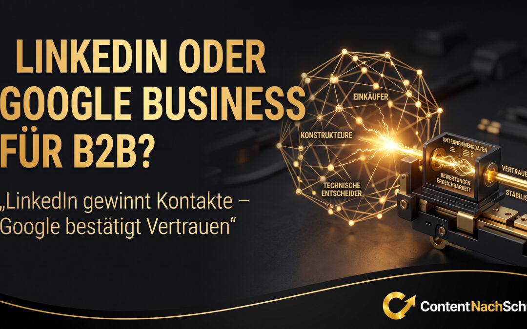 LinkedIn oder Google Business: Welcher Kanal bringt B2B-Industrieunternehmen mehr qualifizierte Anfragen?