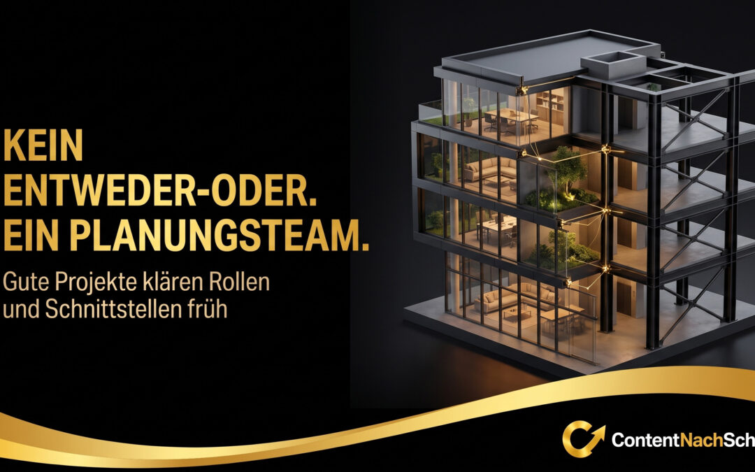 Architekt oder Bauingenieur – wen brauchen Sie?