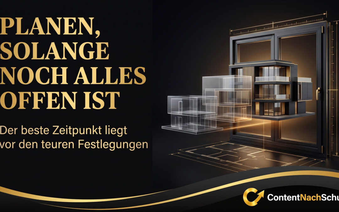 Ab wann Sie einen Architekten brauchen