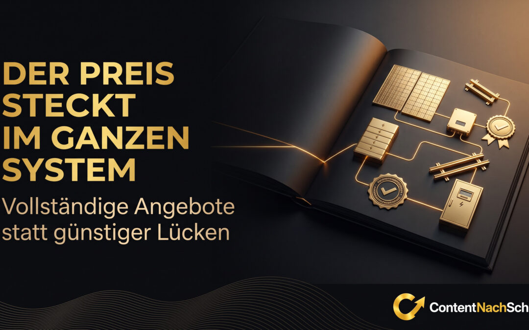 Was eine PV-Anlage mit Speicher wirklich kostet