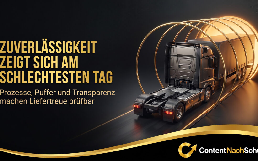 Woran erkennt man eine zuverlässige Spedition für Just-in-Time?