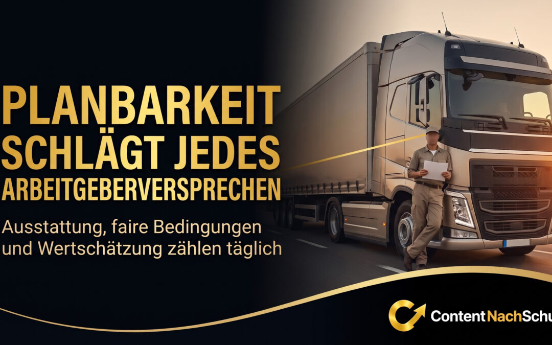 Was macht eine Spedition als Arbeitgeber attraktiv?