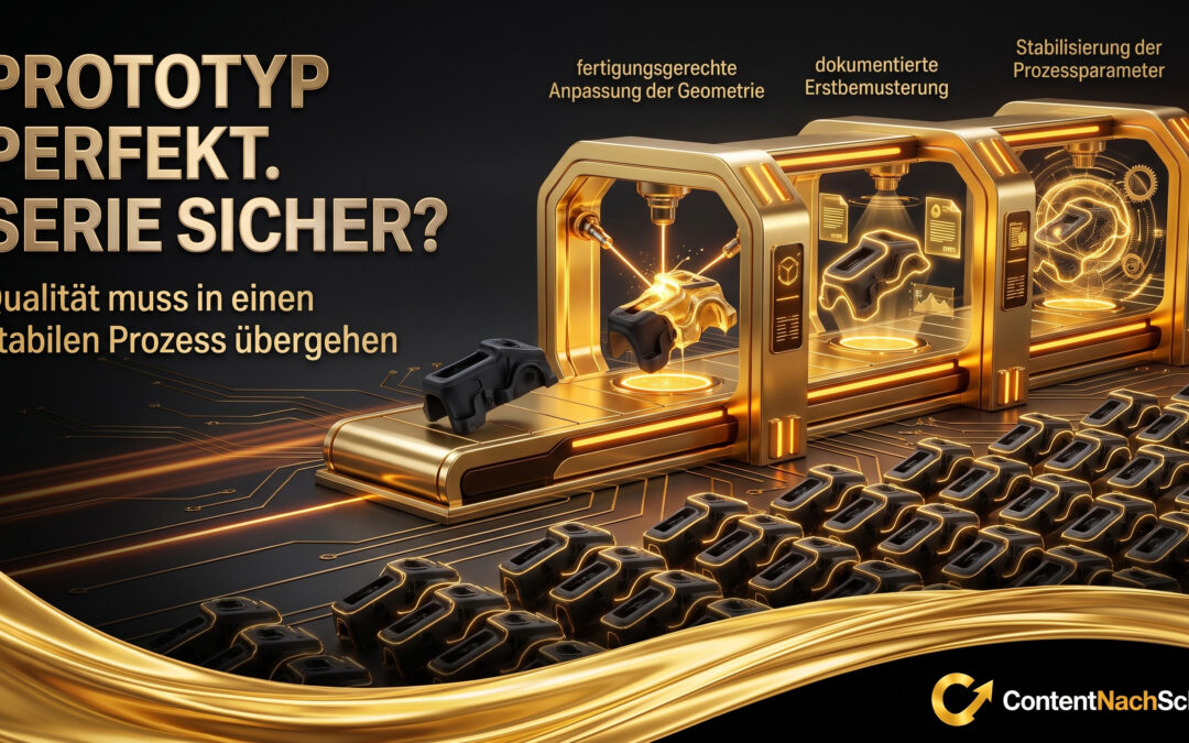 Vom Prototyp zur Serie ohne Qualitätsverlust
