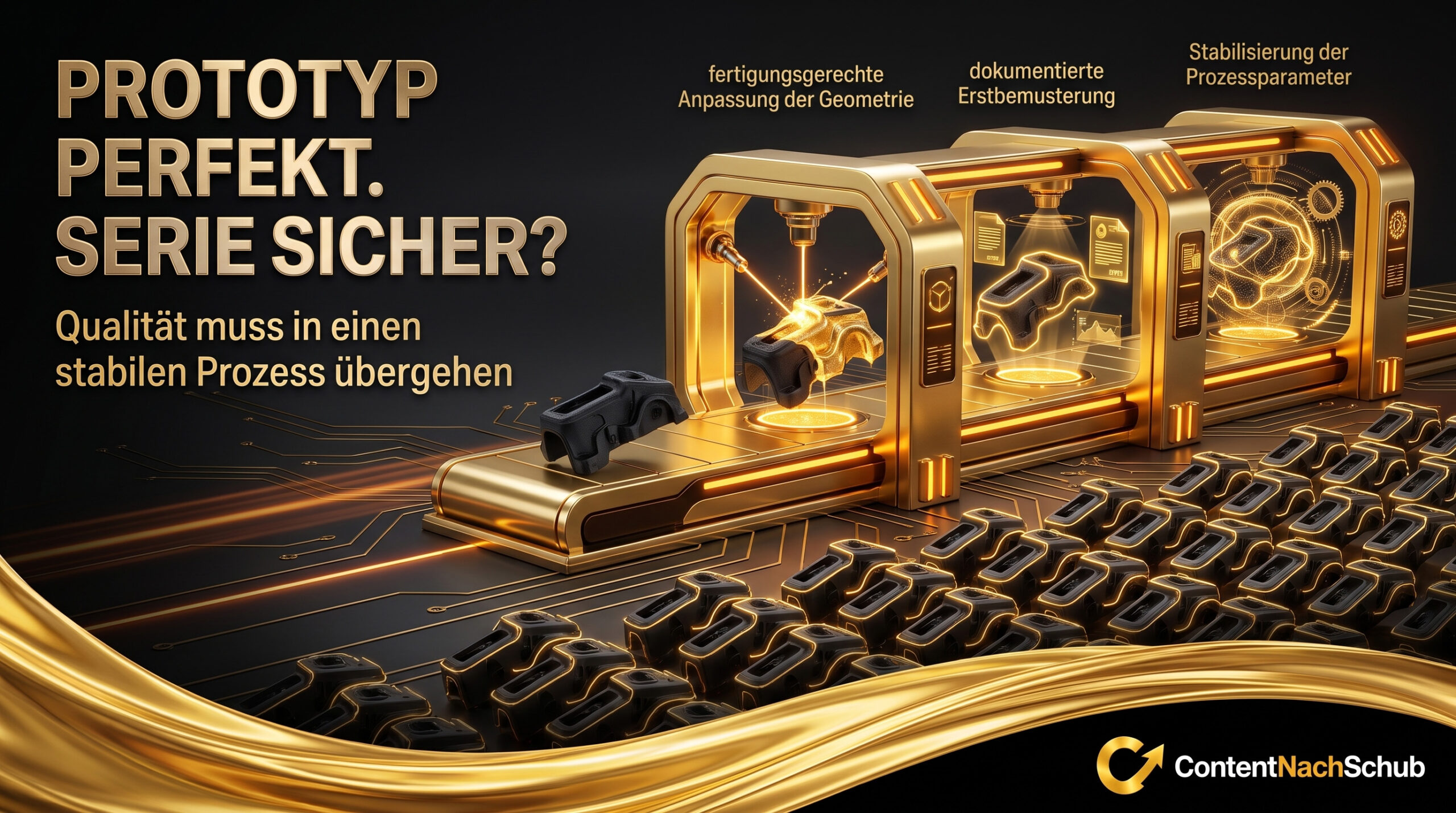 Vom Prototyp zur Serie ohne Qualitätsverlust