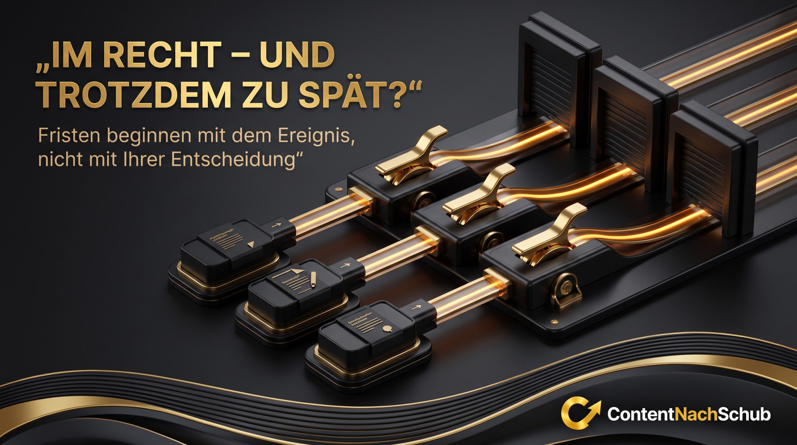 Fristen bei Kündigung, Baumangel & Gesellschafterbeschluss