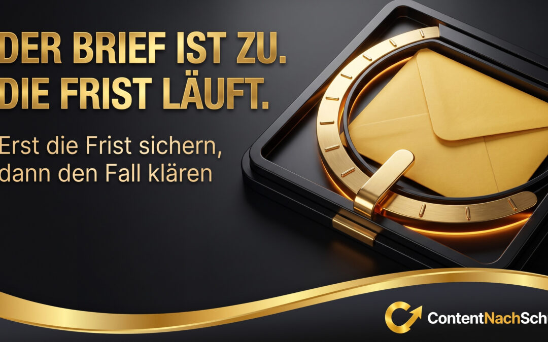 Klage oder Mahnbescheid erhalten: Wie schnell reagieren?