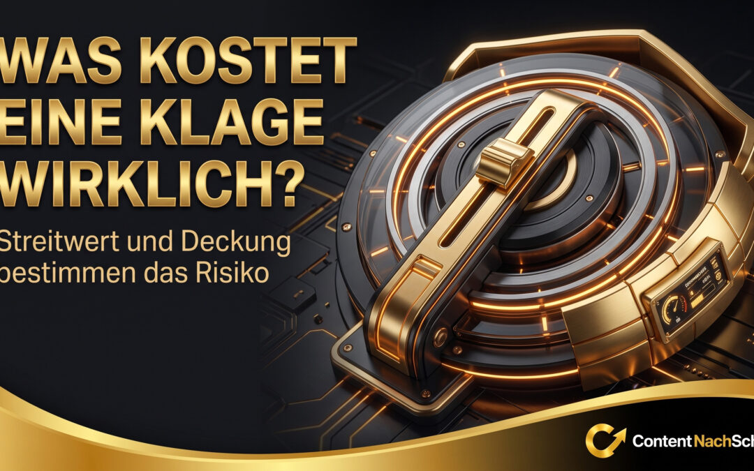 Klage-Kosten und wann die Rechtsschutzversicherung zahlt