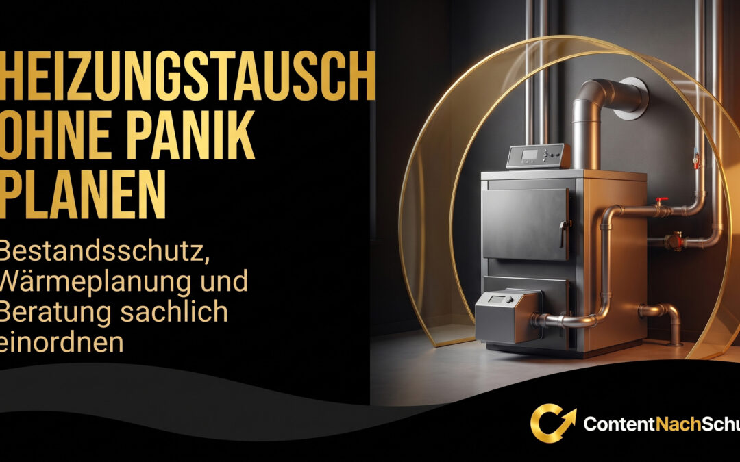 Was das GEG beim Heizungstausch vorschreibt