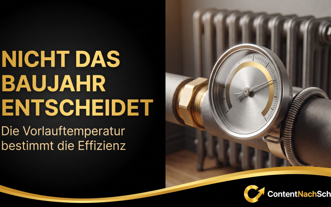 Wärmepumpe im Altbau: lohnend oder Groschengrab?