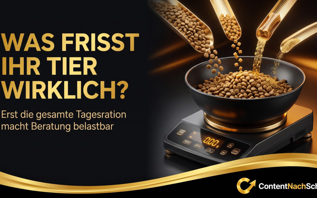 Die richtige Ernährung für Ihr Tier