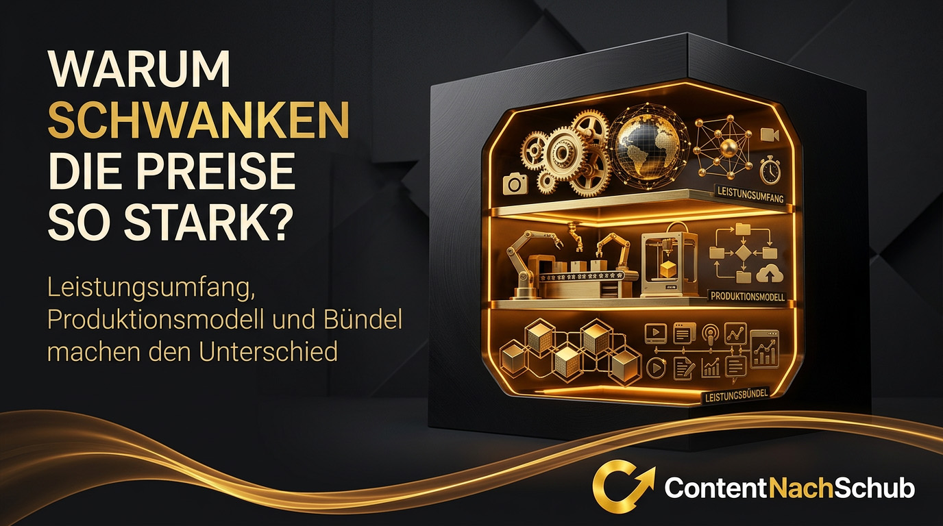 Warum schwanken die Preisangaben für Content Marketing so stark?