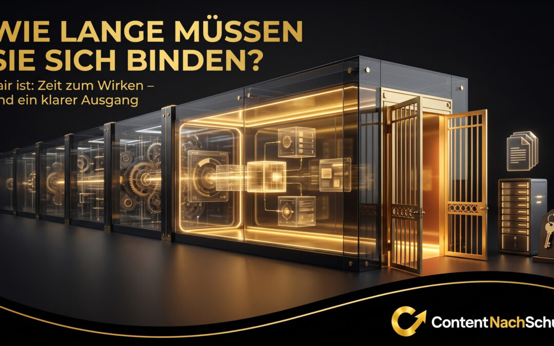 Wie lange muss ich mich vertraglich binden?