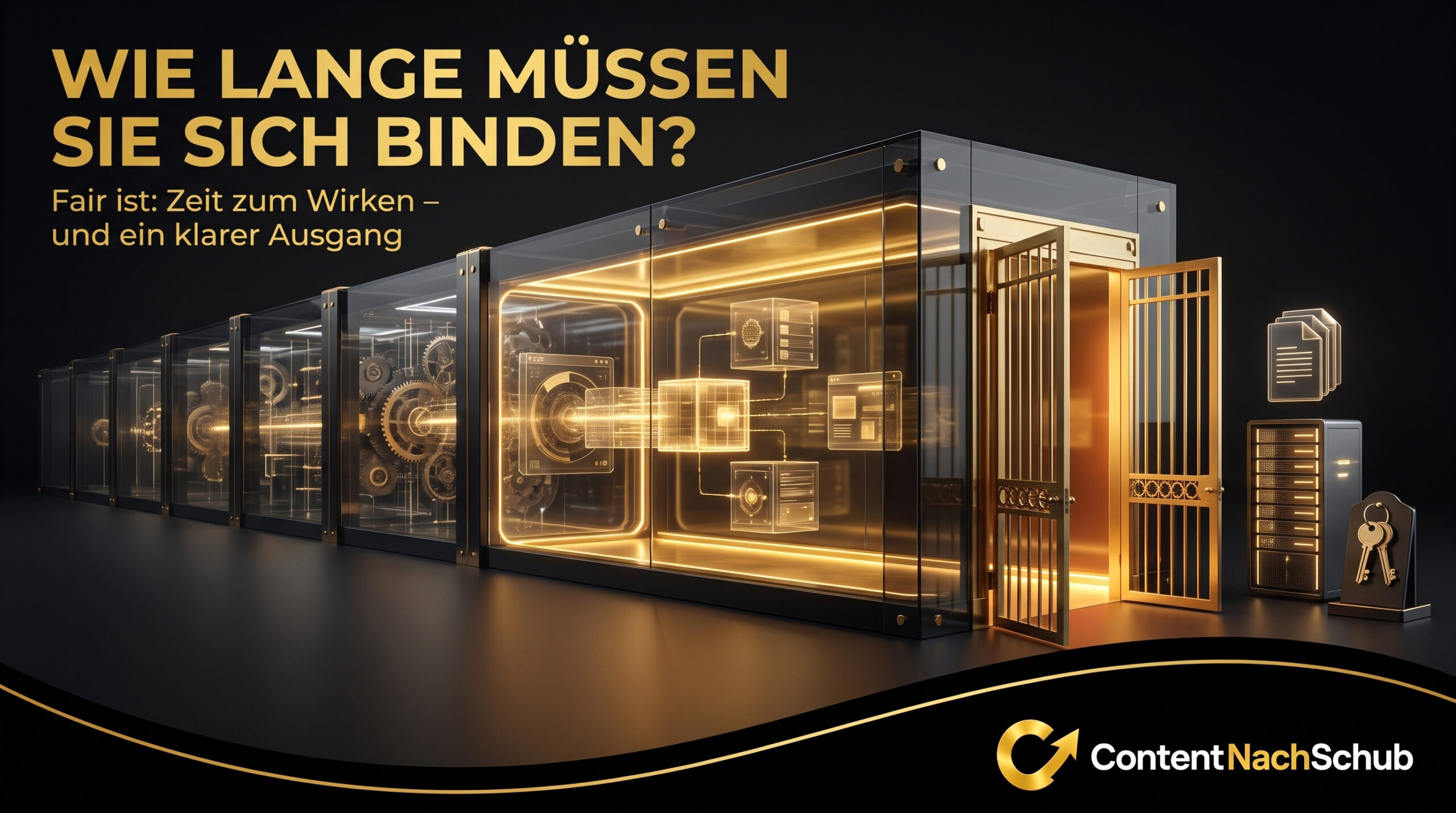 Wie lange muss ich mich vertraglich binden?