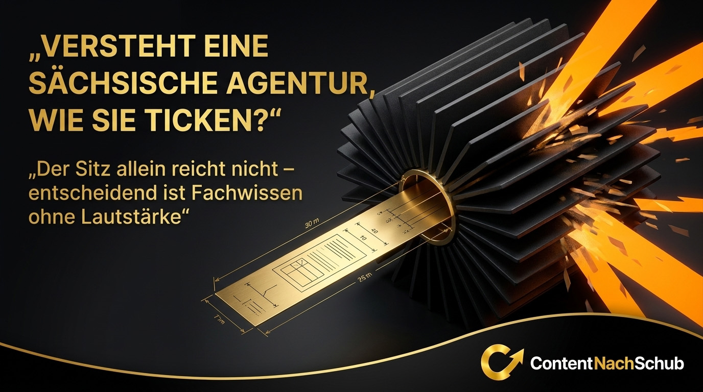 Kennt eine sächsische Agentur die Eigenheiten ostdeutscher Mittelständler?