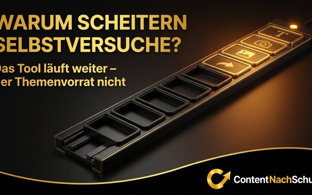 Warum scheitern viele Selbstversuche mit Social-Media-Tools?