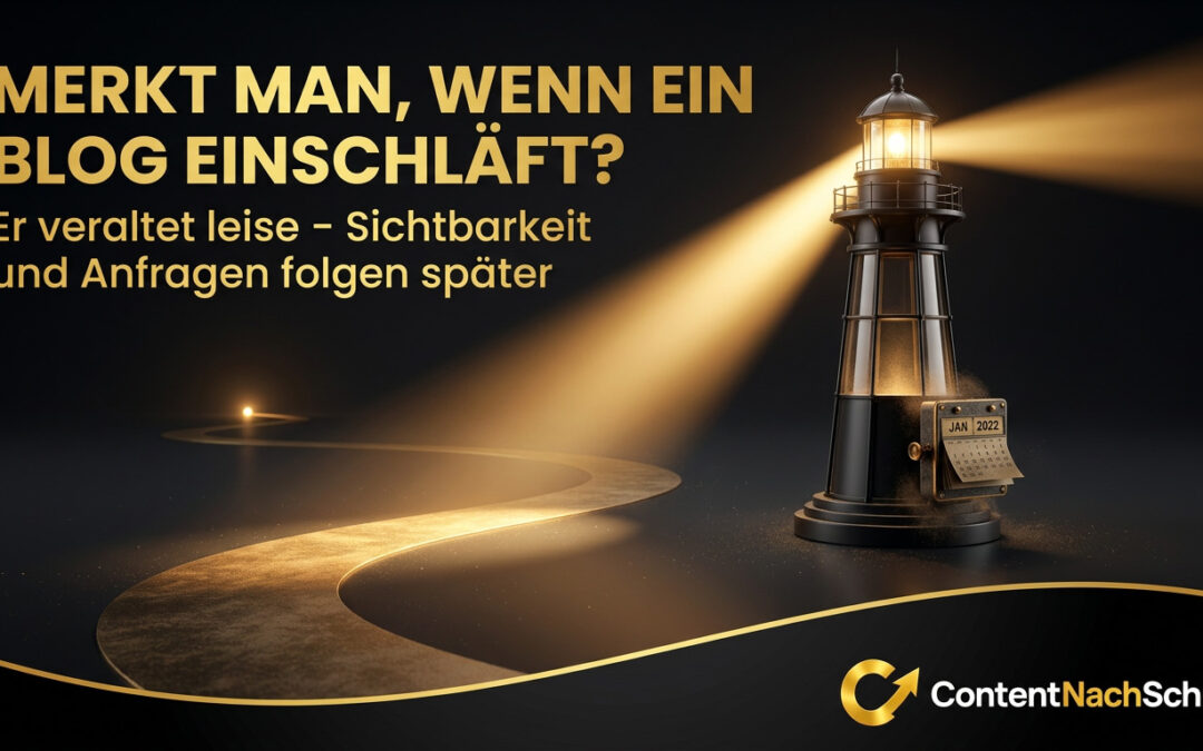 Merkt man wirklich, wenn eine Website oder ein Blog einschläft?