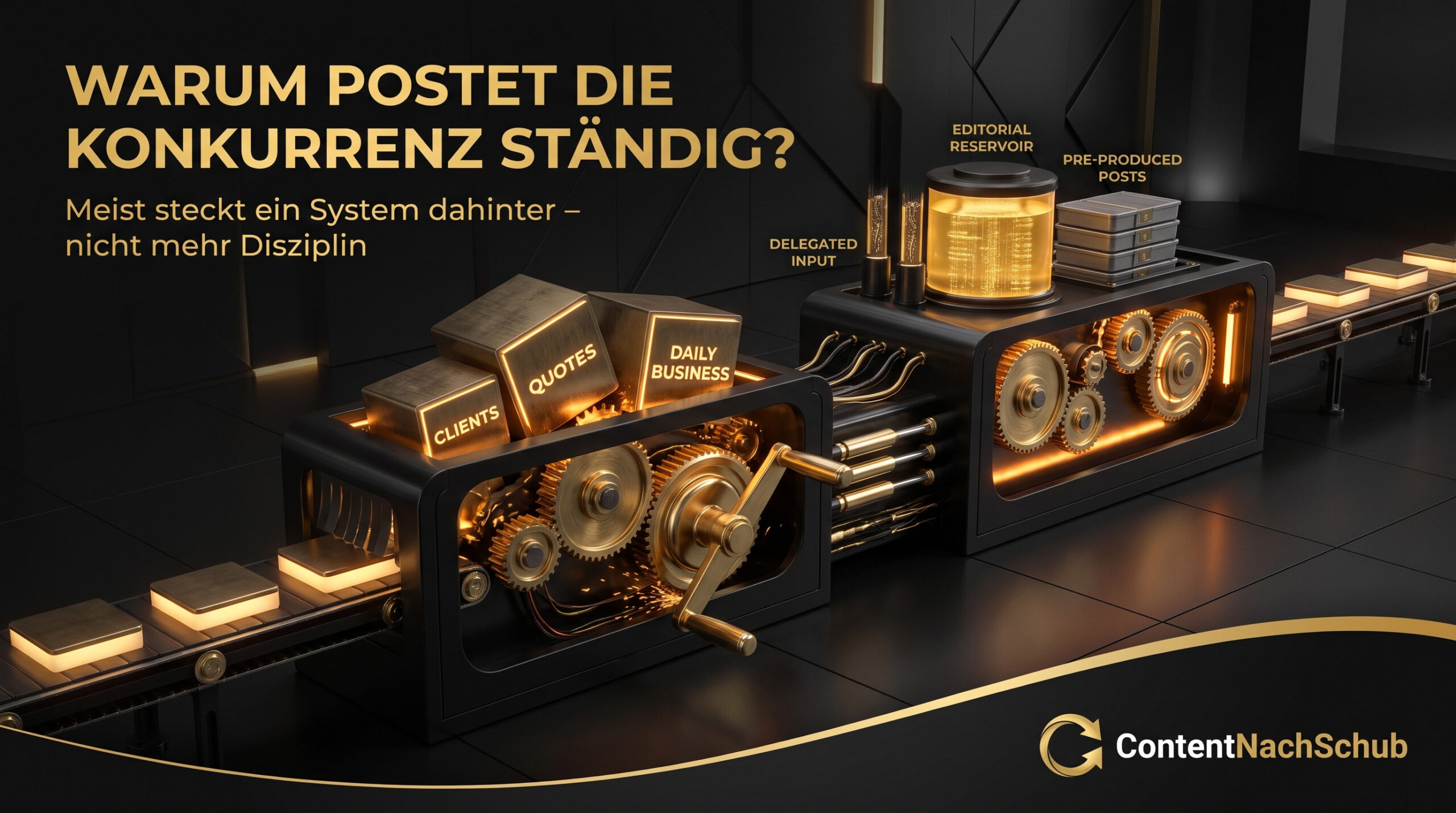 Warum postet die Konkurrenz nebenan ständig und ich nicht?