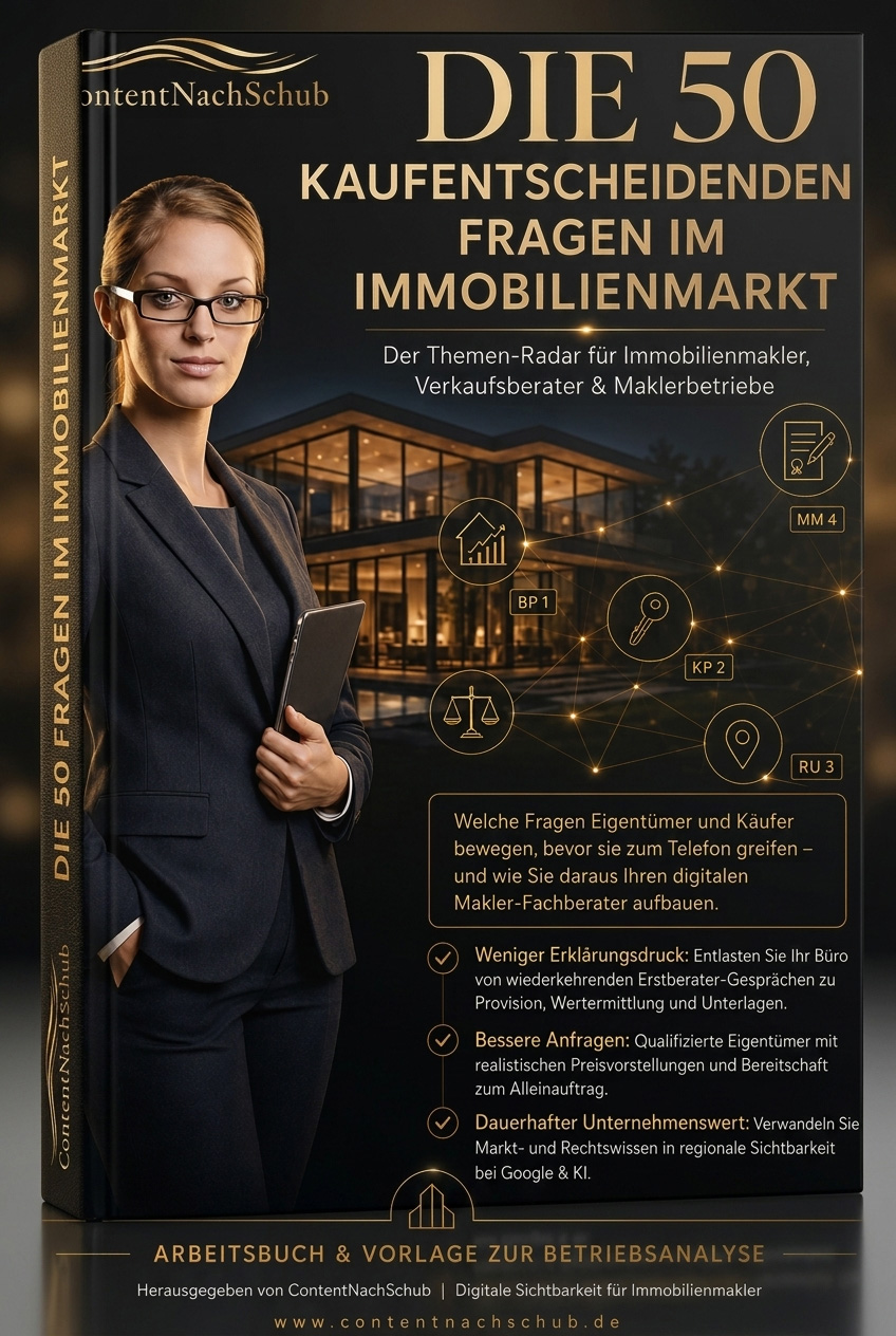 Arbeitsbuch: Die 50 kaufentscheidenden Fragen im Immobilienmarkt